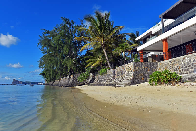 Plage privée côté ouest Plage privée côté ouest